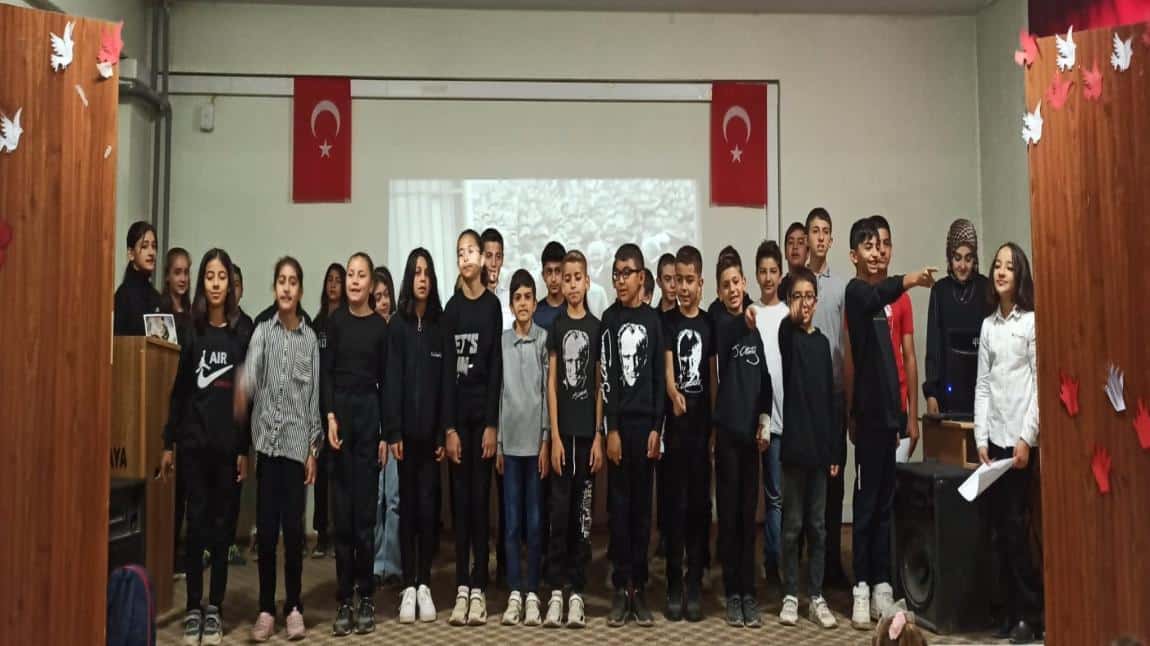 10 Kasım Atatürk'ü anma Programımız